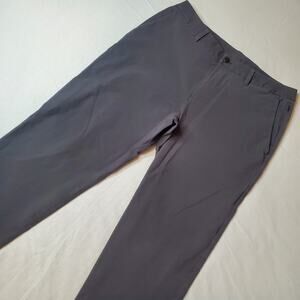 Lululemon Men's 36X30 ABC Classic-Fit Trouser Stretch Cotton VersaTwill Black